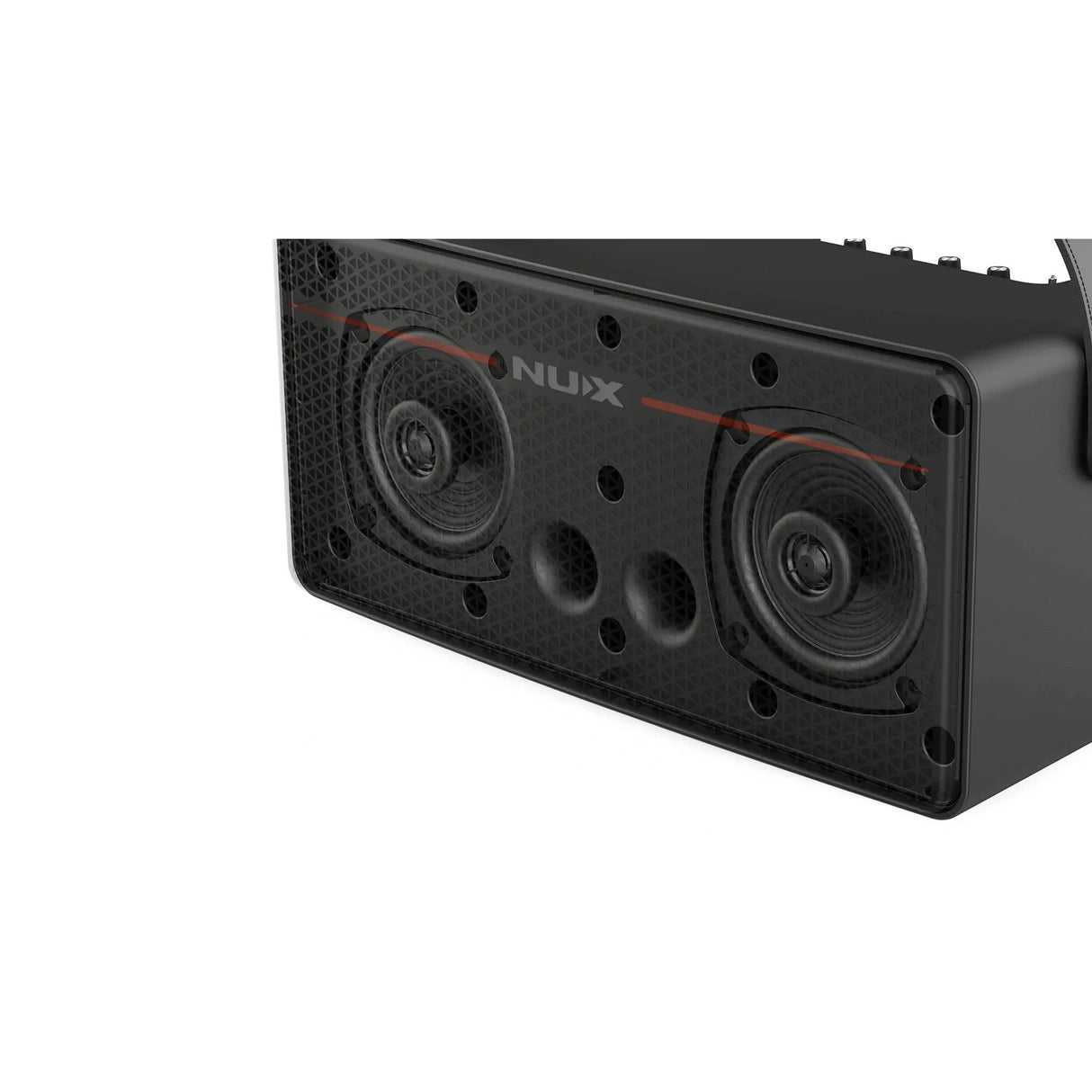 Nux Mighty Space 30W Wireless Portable Stereo Guitar Amp and Cherub WST-905Li Rechargeable Tuner Bundle