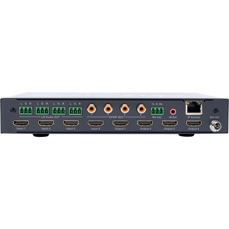 Ocean Matrix 4K HDR 4x4 HDMI Switcher with Downscaling