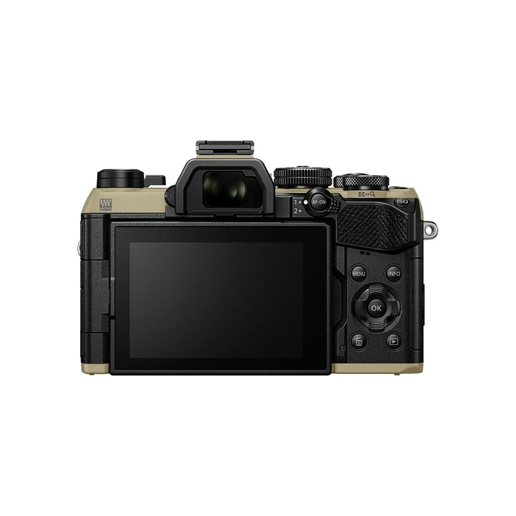 OM System OM-5 Mark II Weather-Sealed Mirrorless Camera Body, Sand Beige