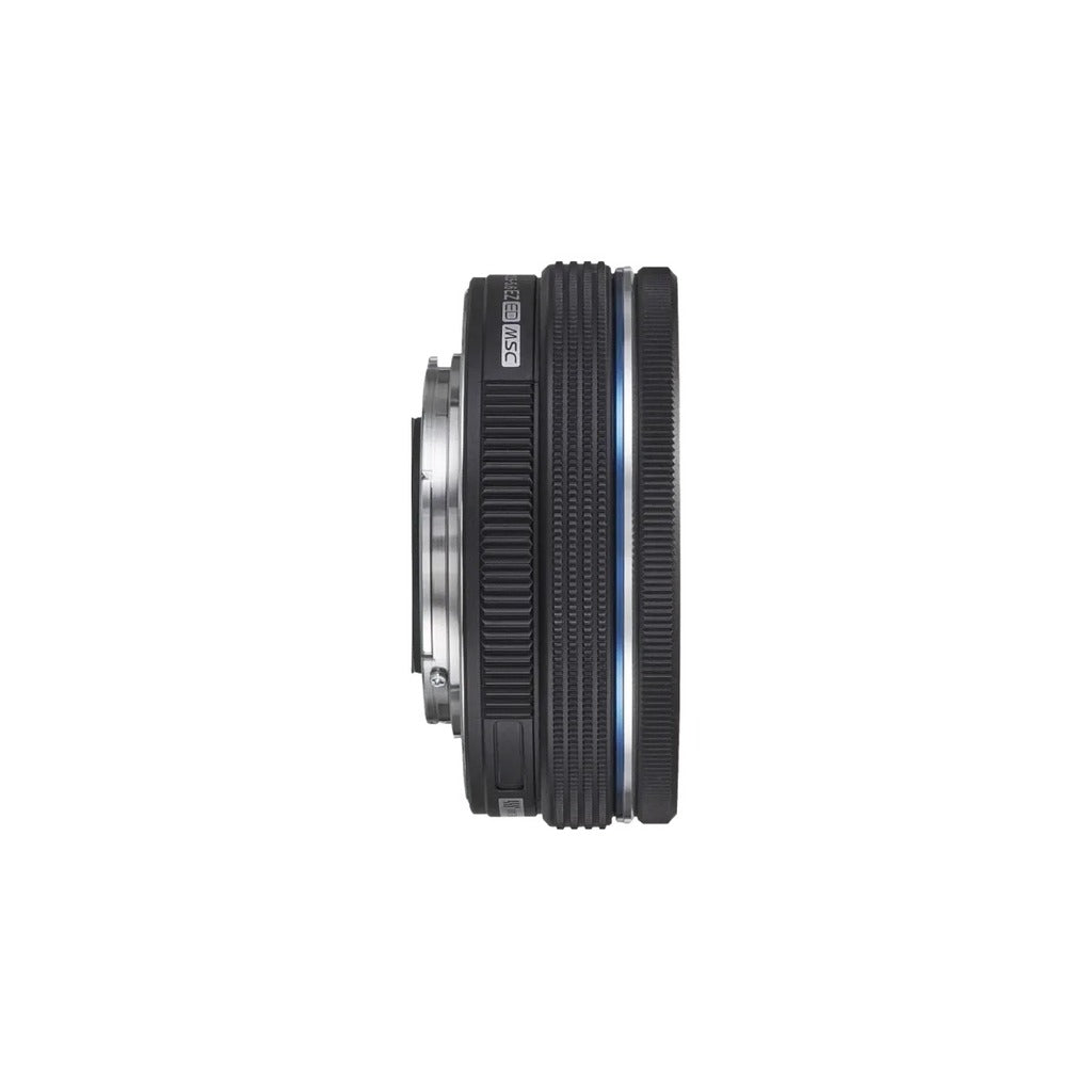 OM System M.Zuiko Digital ED 14-42mm f/3.5-5.6 EZ Pancake Zoom Lens, Black
