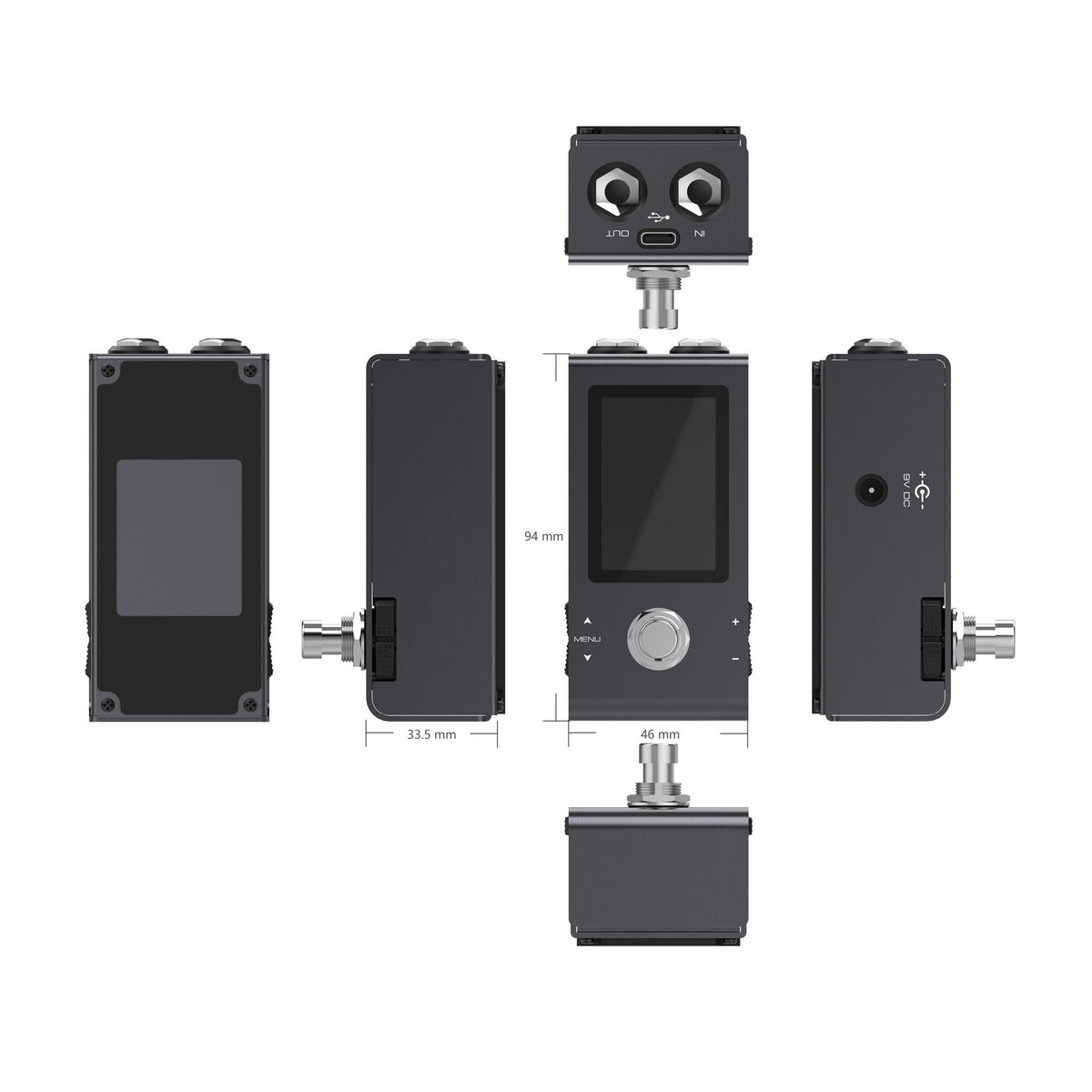 Peterson StroboStomp Mini Strobe Pedal Tuner with USB-C Power