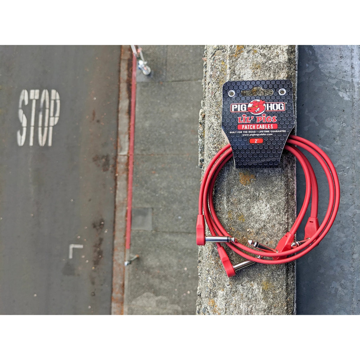 Pig Hog PHLSK Lil’ Pigs Low Profile 1/4-Inch Patch Cables