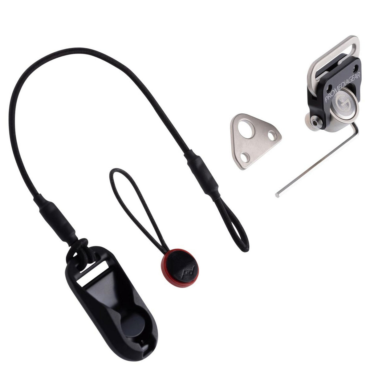 ProMediaGear QDP1 QD Quick Release Plug Connector for Camera Straps or Carabiners