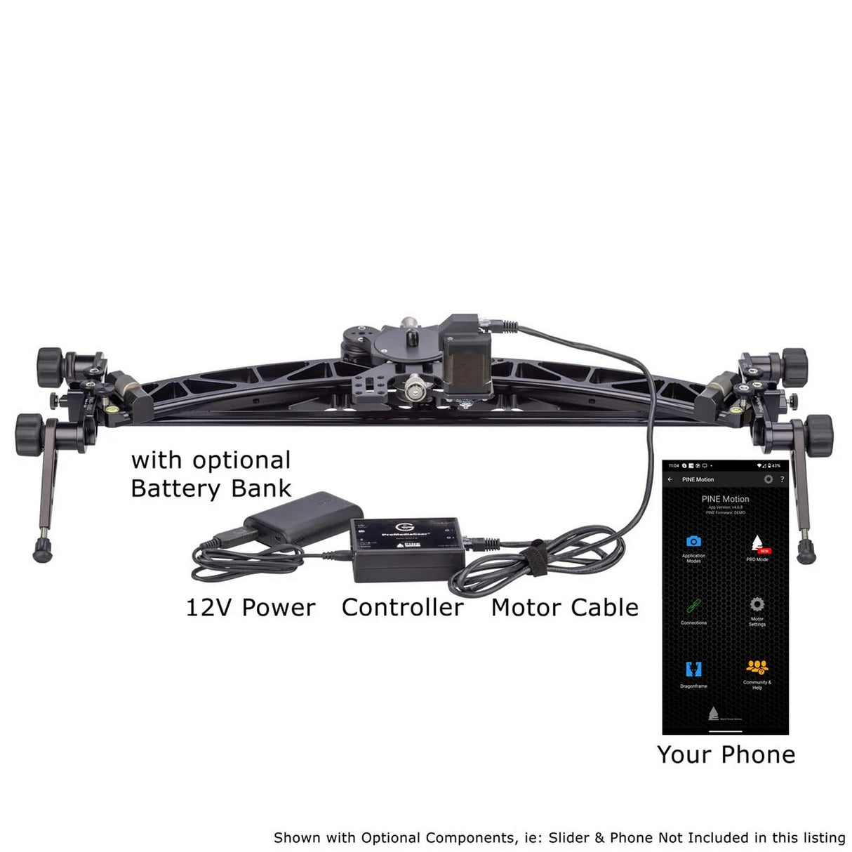 ProMediaGear VSM3 Linear Motion Motor Control for PMG-DUO Sliders
