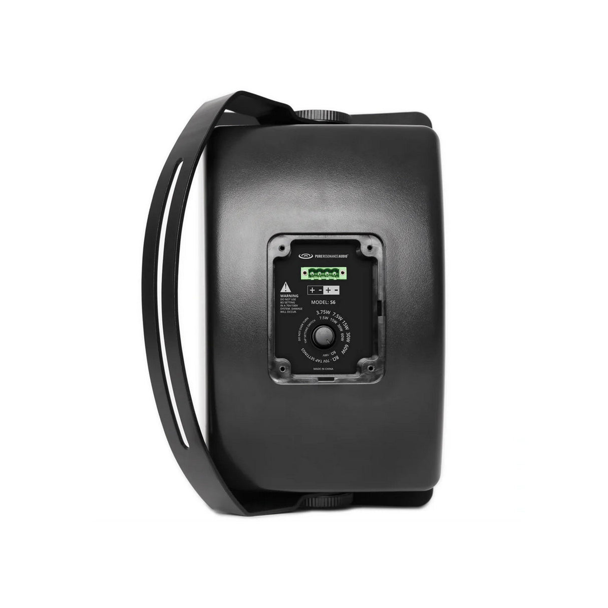 Pure Resonance Audio Meeting Room Sound System with 2 S6 Surface Mount Speakers and RMA120BT 120W Bluetooth Mixer Amplifier