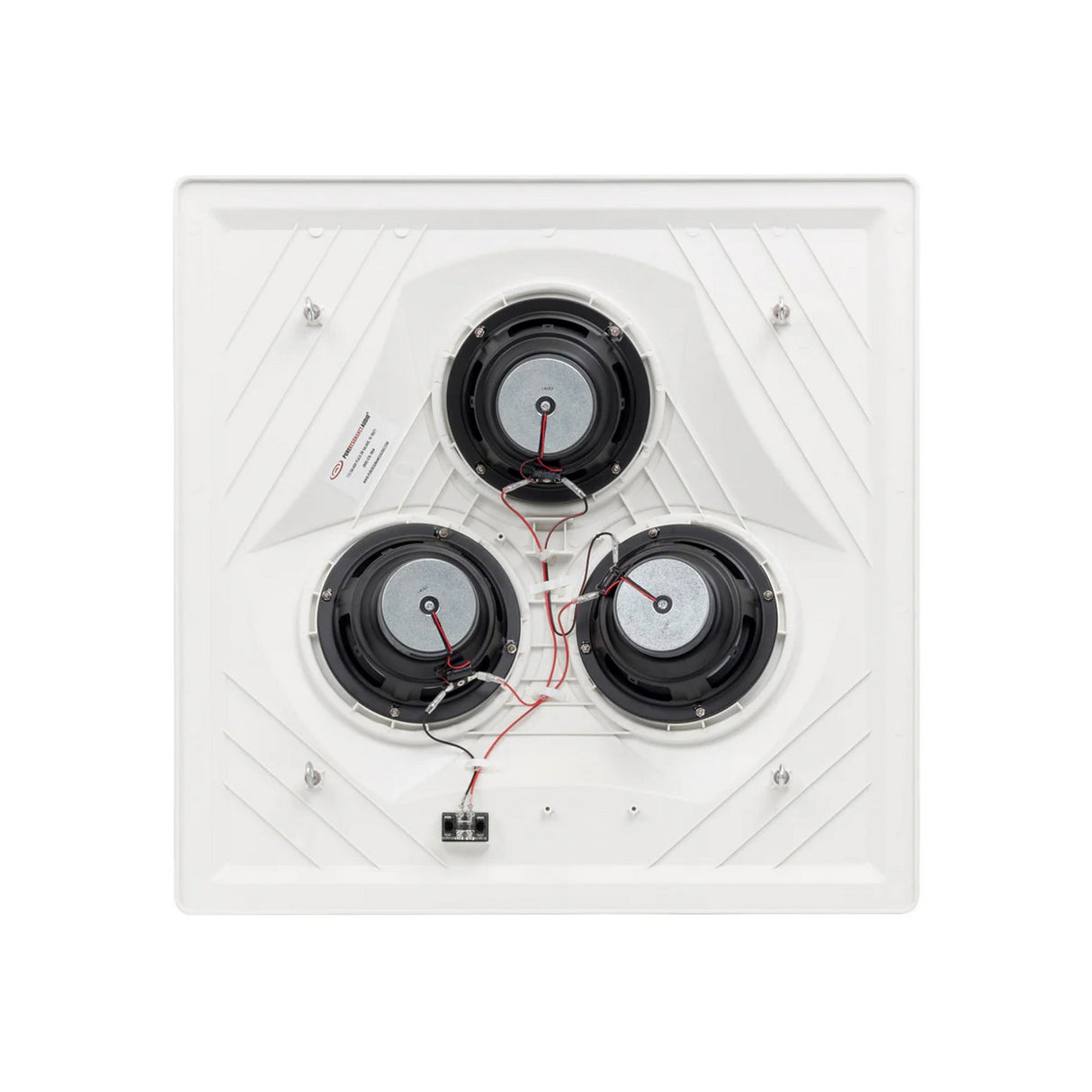 Pure Resonance Audio Small Conference Room Sound System with VCA8 Ceiling Speaker Array and RMA120BT 120W Bluetooth Mixer Amplifier