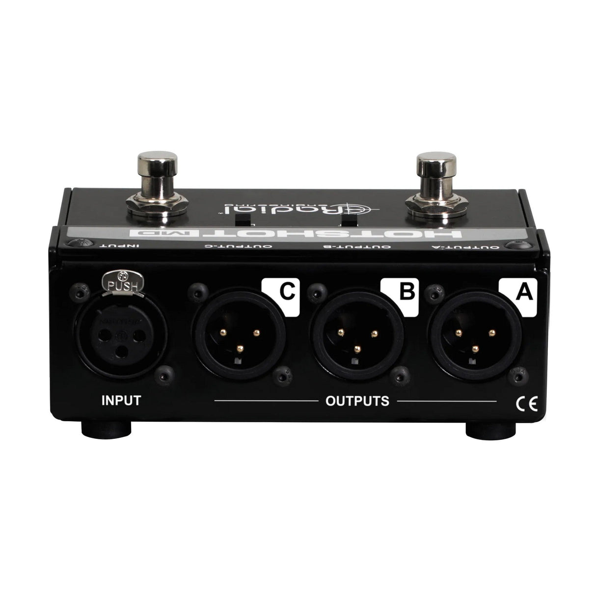 Radial HotShot MD Multi-Output Dynamic Mic Switcher