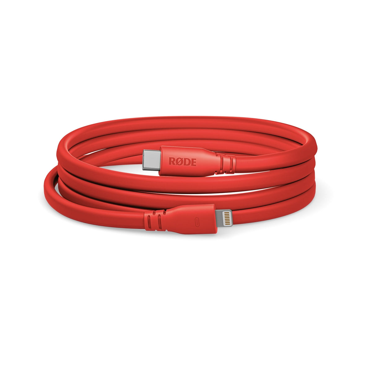 RODE SC19 USB-C to Lightning Cable for USB-C Microphones 1.5m - Red