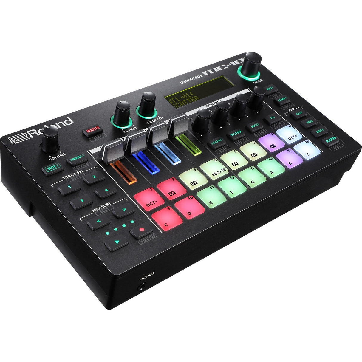 Roland MC-101 compact workstation for live performance