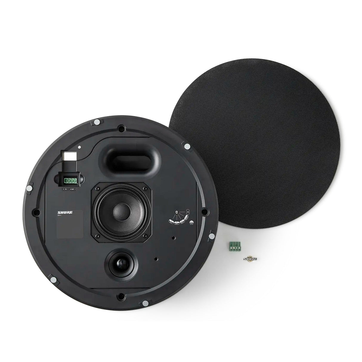 Shure MXP-5 Ceiling Mount Passive Loudspeaker Single
