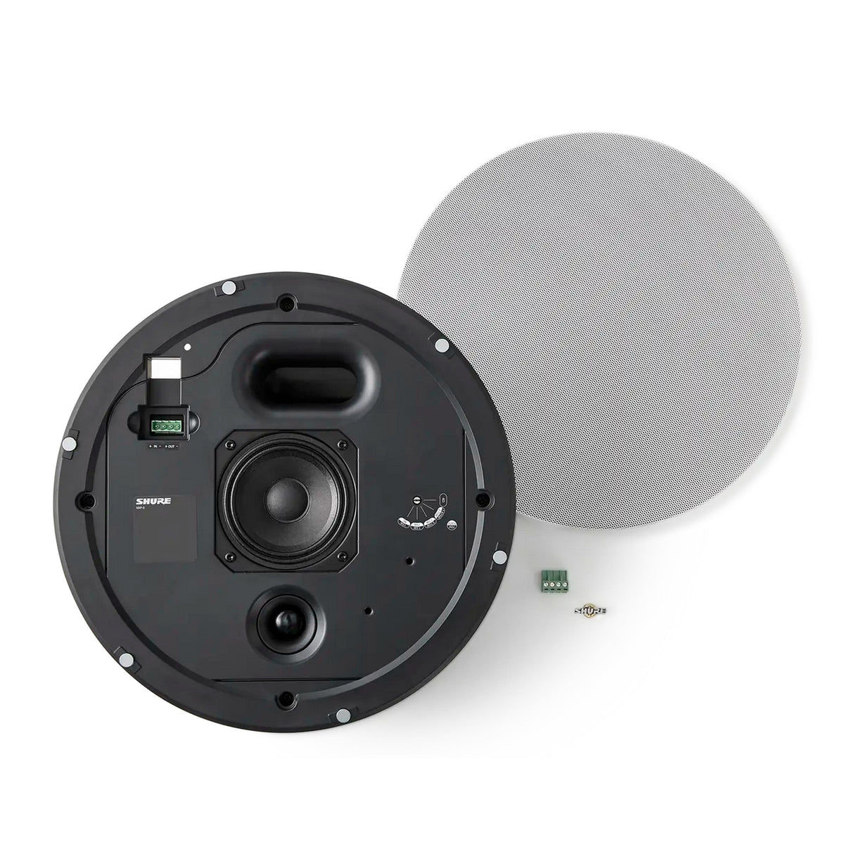 Shure MXP-5 Ceiling Mount Passive Loudspeaker Single