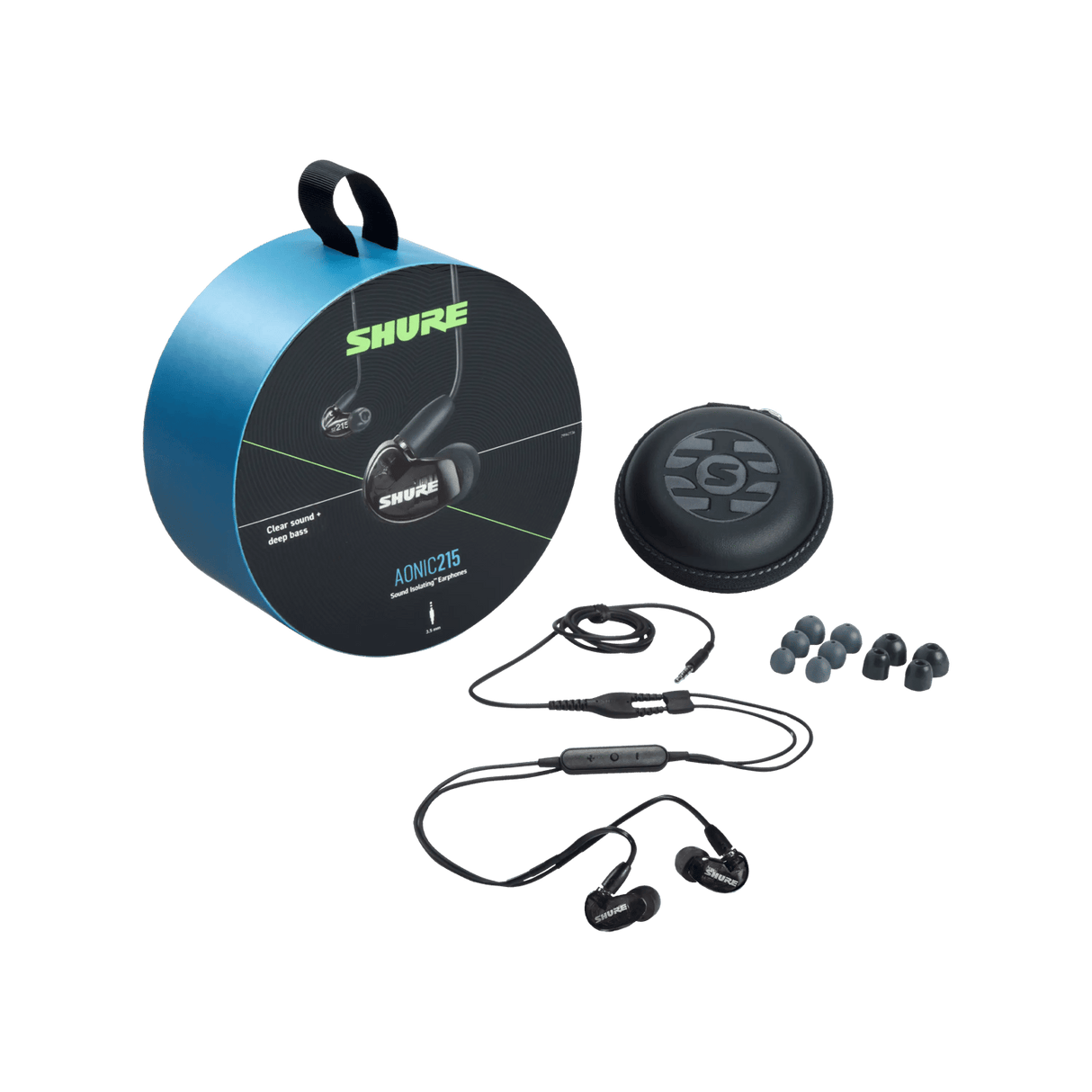 Shure AONIC 215 Wired Sound Isolating Earphones