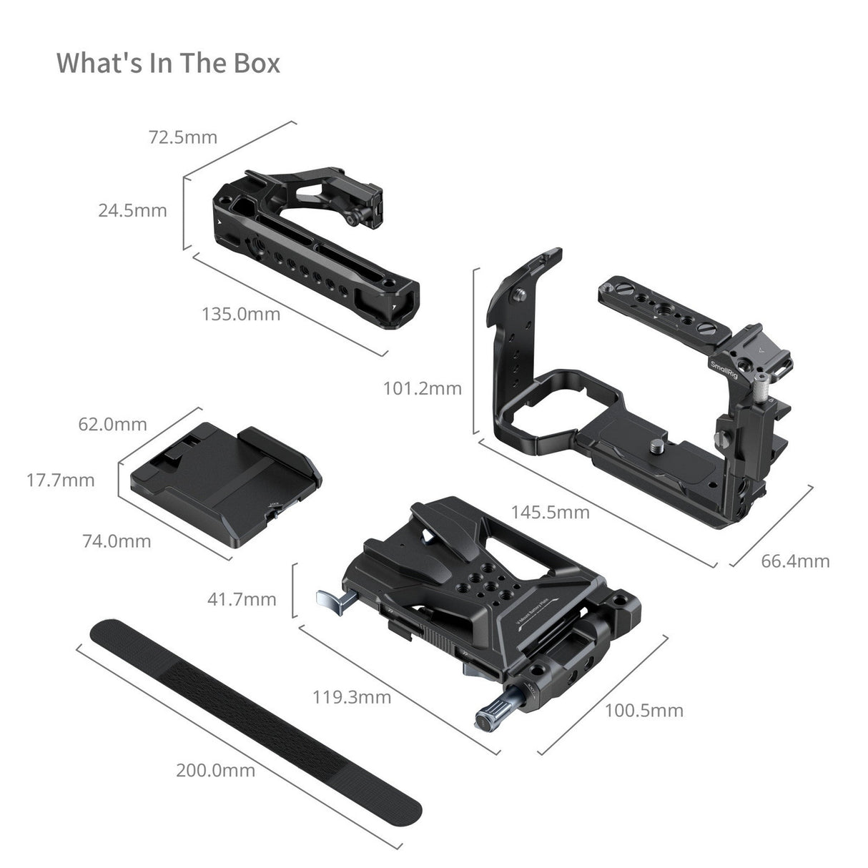 SmallRig 5823 Cage Kit for Sony FX3 / FX30 Camera Rig