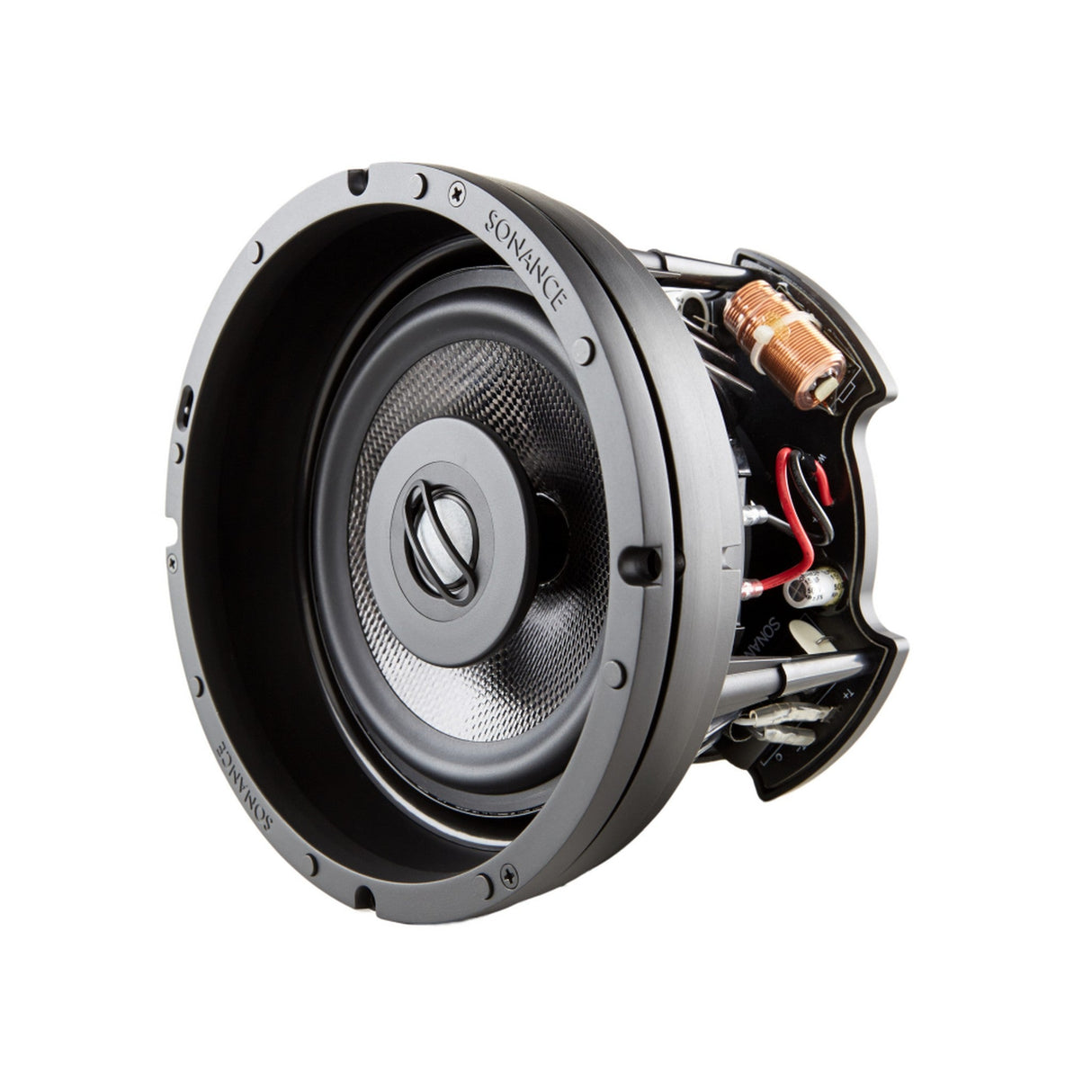 Sonance AS68RS In-Ceiling Speaker Medium with Round and Square Grilles