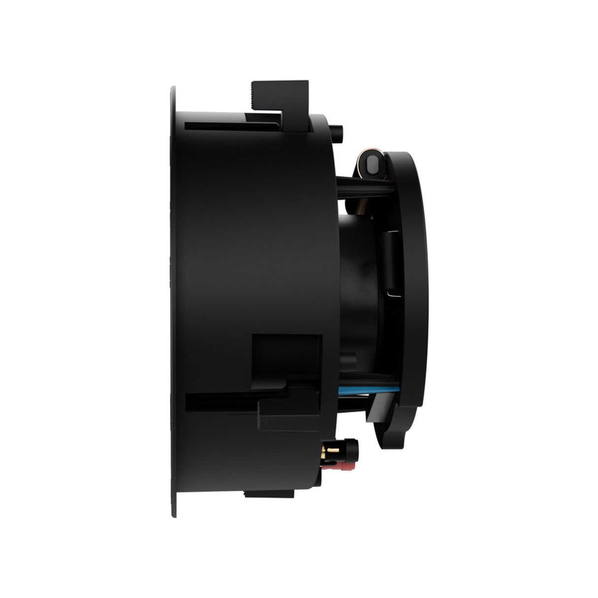 Sonance VX Series 6-Inch Round In-Ceiling Speaker with White Micro Trim Grille Pair