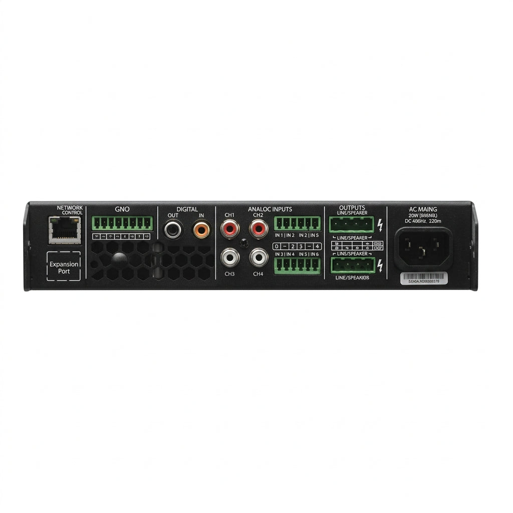 Sonance PowerZone Connect 504 500W 4-Channel DSP Power Amplifier