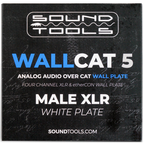 SoundTools WallCAT 5 Male XLR Analog Audio Over CAT5