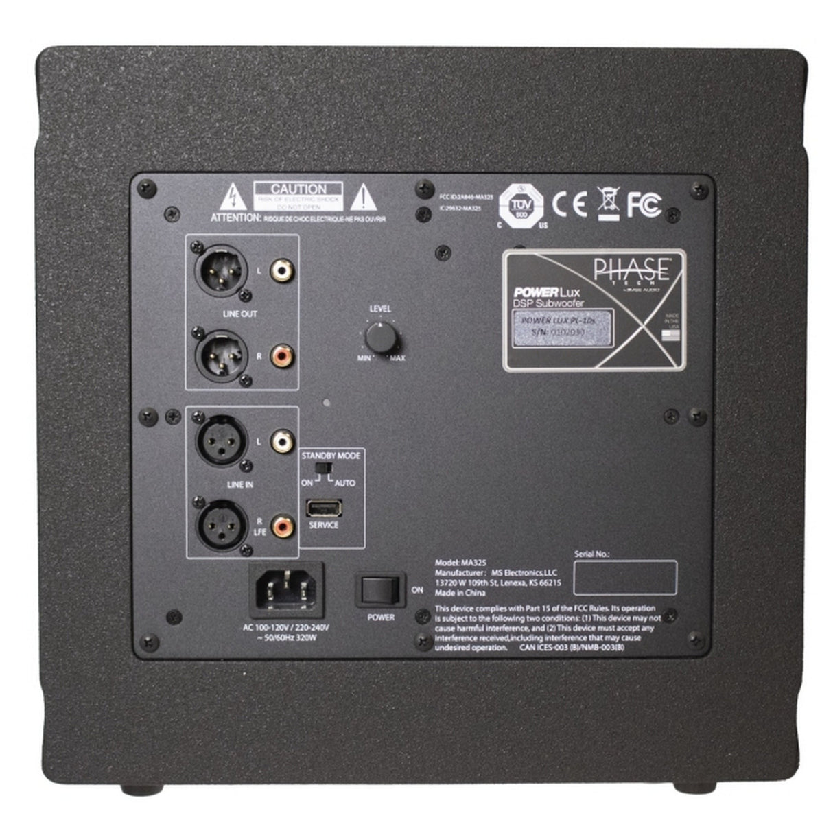 SoundTube PL-10 Series 10-Inch Active DSP Subwoofer