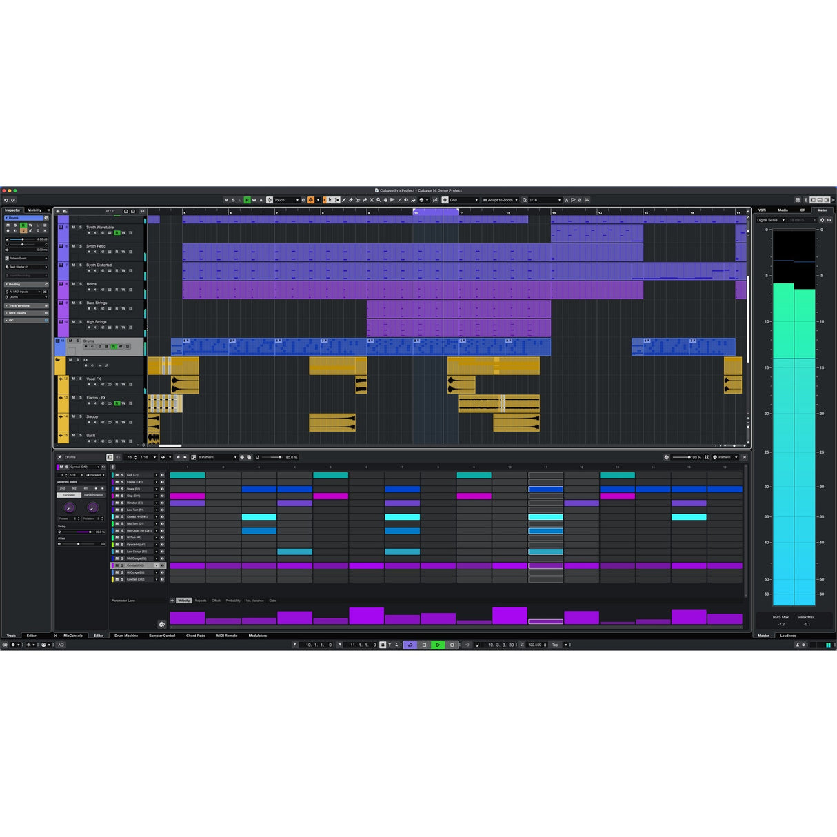 Steinberg Cubase Artist 14 MIDI Audio Workstation Software Download