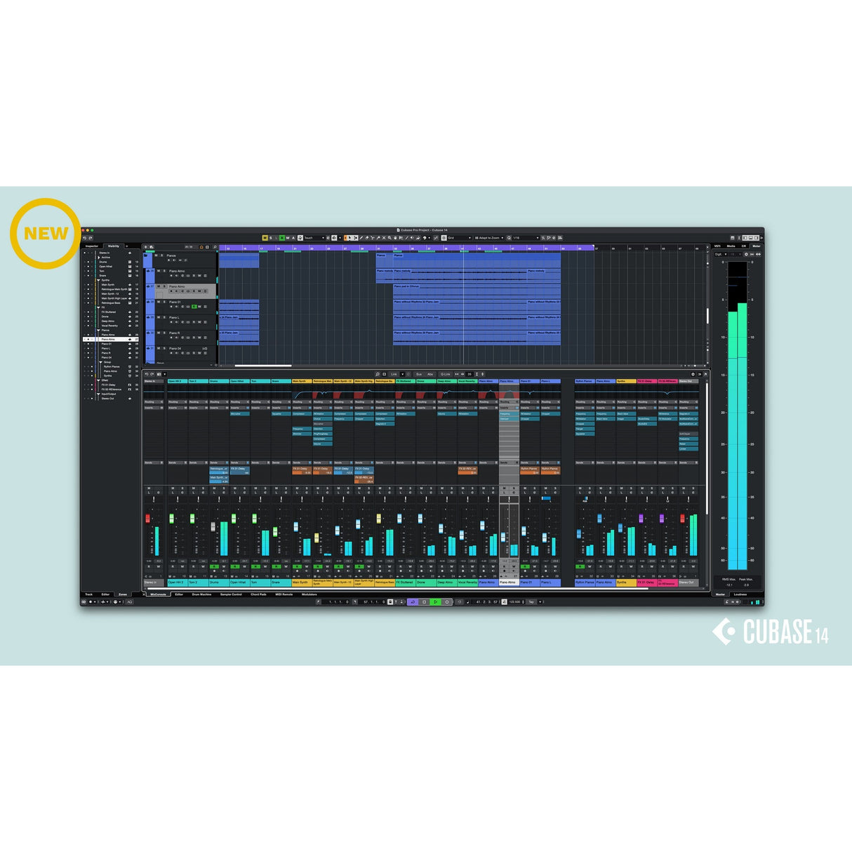 Steinberg Cubase Pro 14 Digital Audio Workstation Software Download