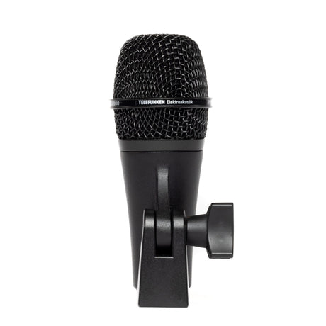 Telefunken M80-SHB Black Low Profile Dynamic Series Cardioid Mic for Snare Drum & Vocals