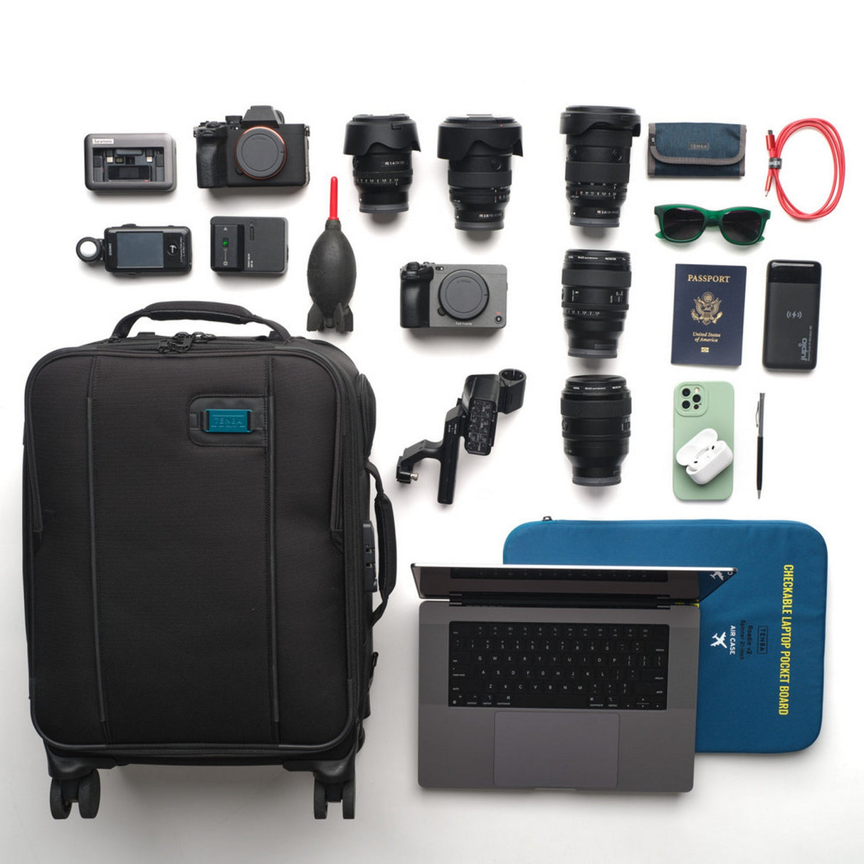 Tenba Roadie v2 Spinner 21 Air Case Rolling Camera
