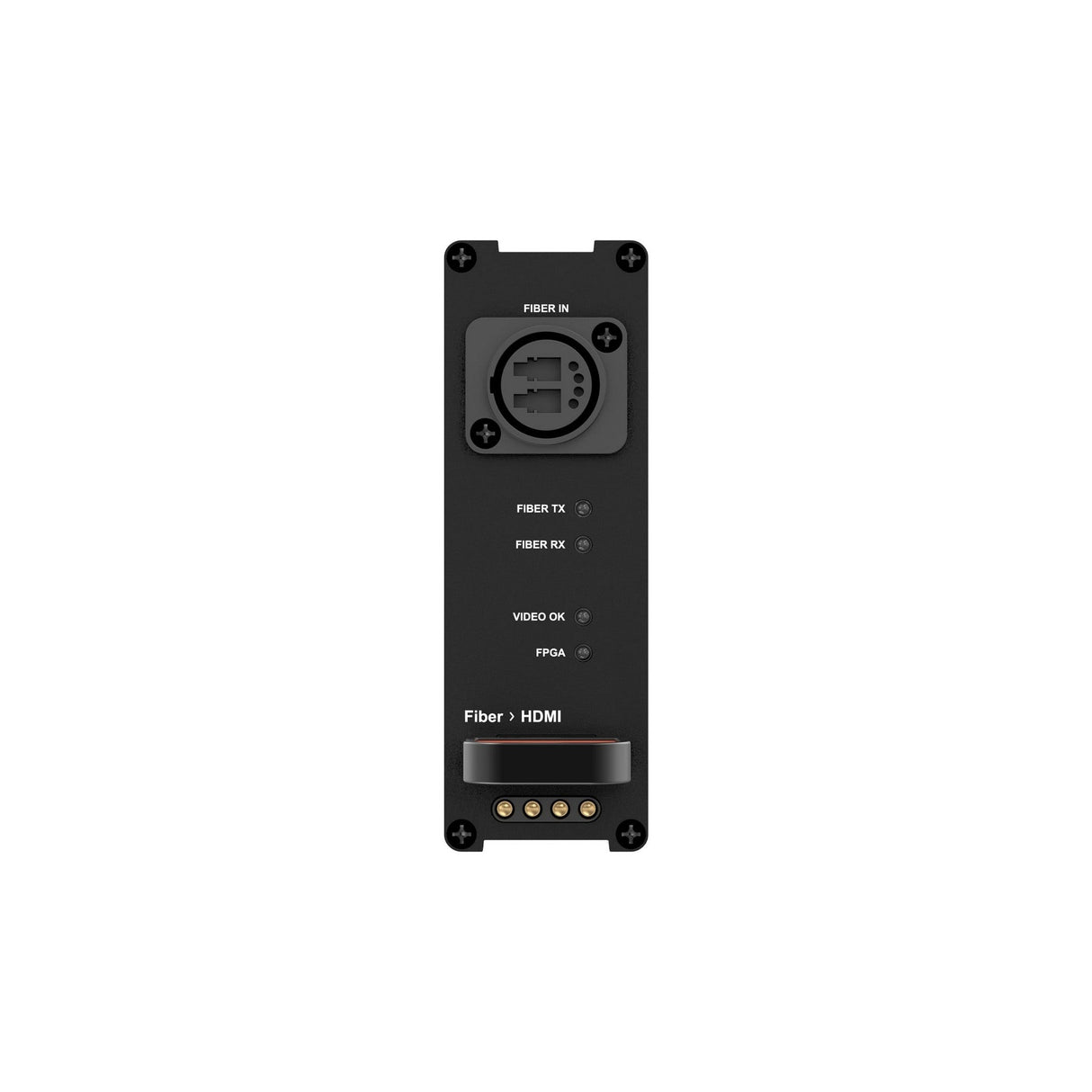 Theatrixx HDMI to Fiber Reversible Module Converter Multimode OpticalCON Duo or Optical QUAD