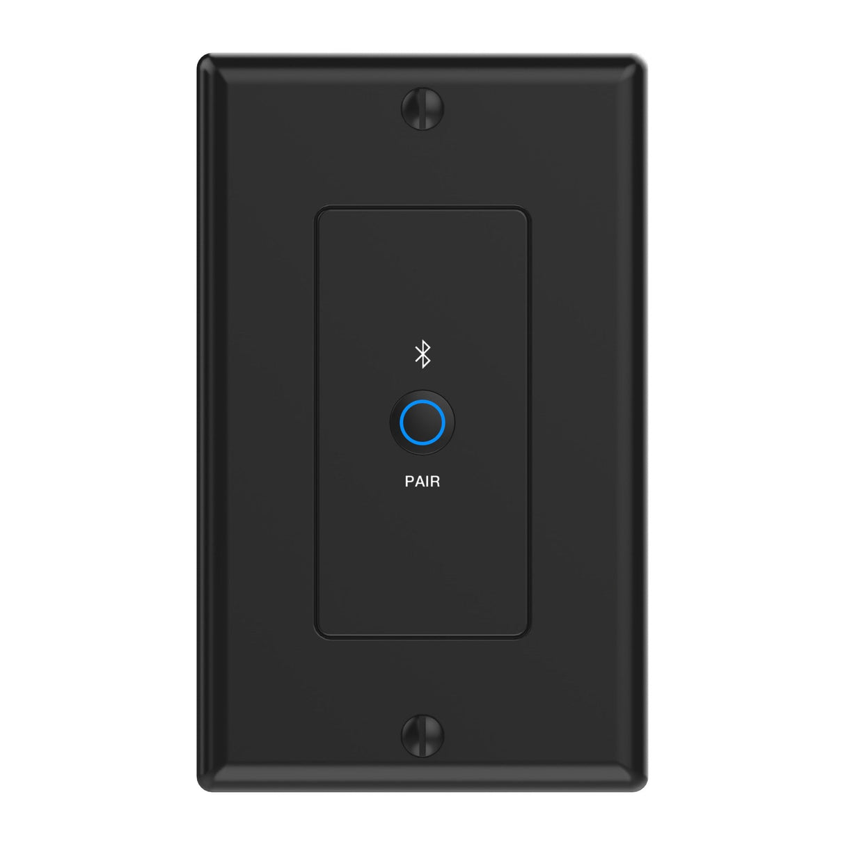 Turtle AV BTWP-US Dante Bluetooth Wallplate 1-Gang Decora Black