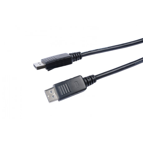 V7 V7DP2DP-6FT-BLK-1E 1.6 Gbps 4K UHD DisplayPort 1.2 Cable 6.6-Foot Black