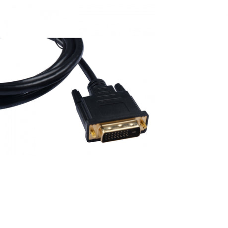 V7 V7E2HDMIDVID-02M HDMI 1.4 Male to DVI-D Male Single-Link 1080P FHD Cable 6.6-Foot Black