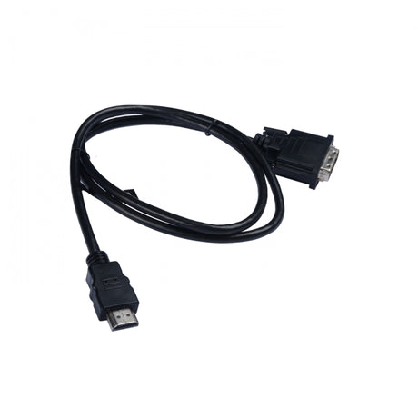 V7 V7HDMIDVID-01M-1E HDMI 1.4 Male to DVI-D Male Singlelink 1080P FHD Cable 3.3-Foot Black