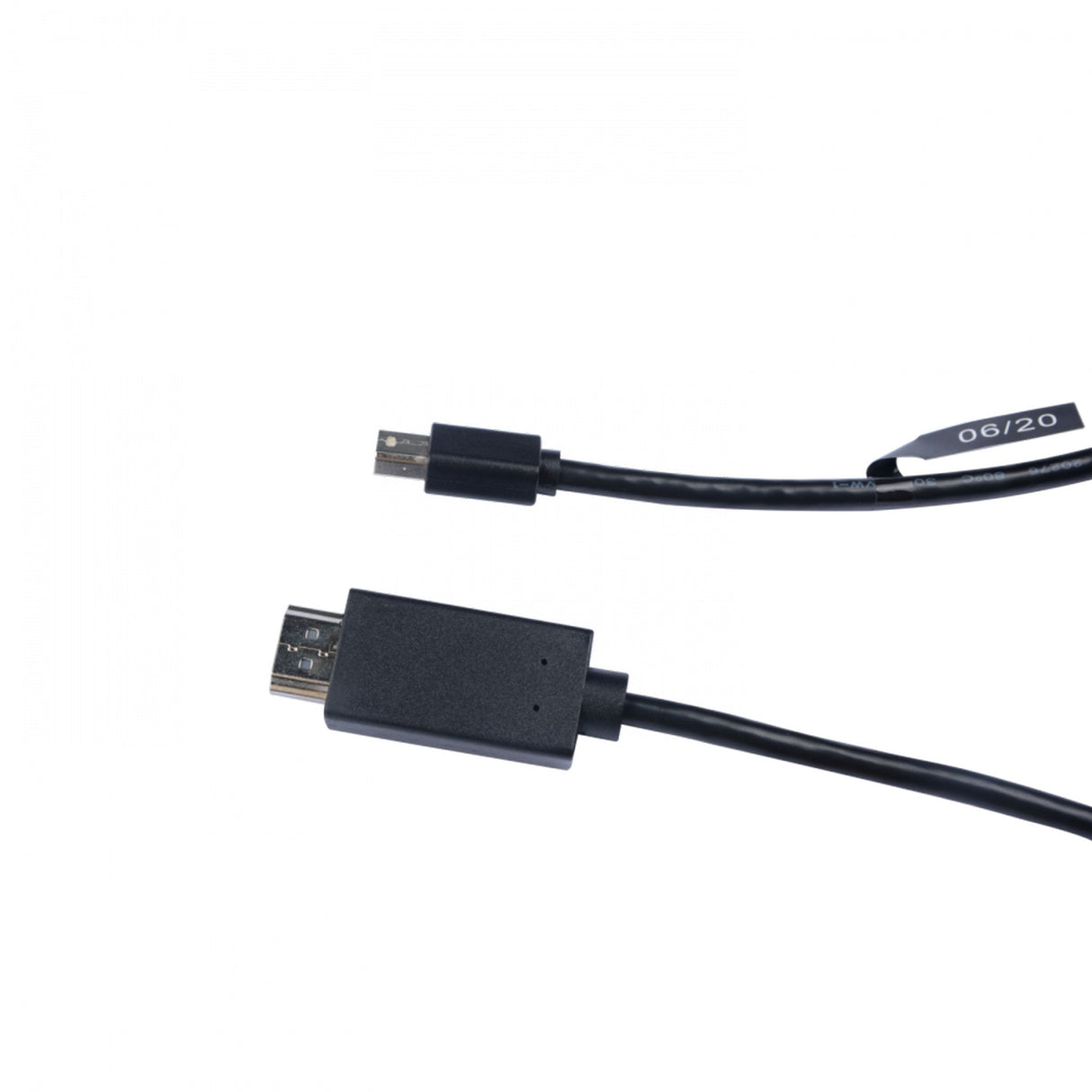 V7 V7MDP2HD-02M-BLK-1E Mini DisplayPort 1.2 to HDMI 1.4 Male 21.6 Gbps 4K UHD Cable 6.6-Foot Black