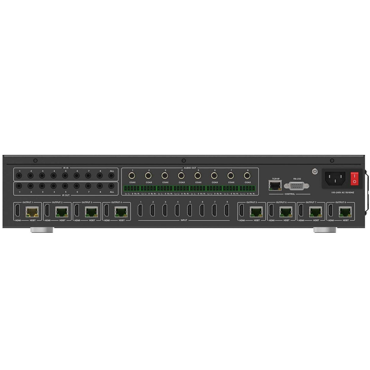 VigilLink 8x8 HDMI 2.0 Matrix Over HDBaseT 18Gbps