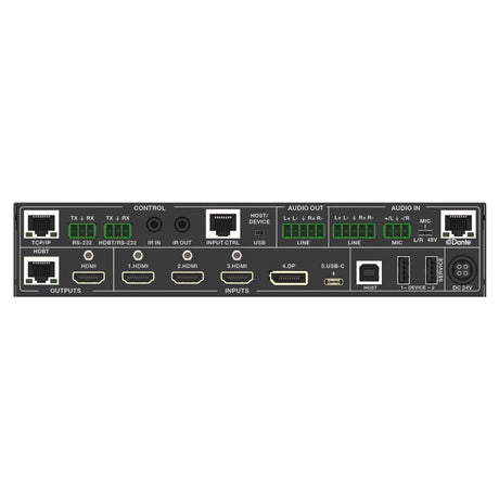 VigilLink 5x1 Presentation Switcher with HDBaseT Output 18Gbps