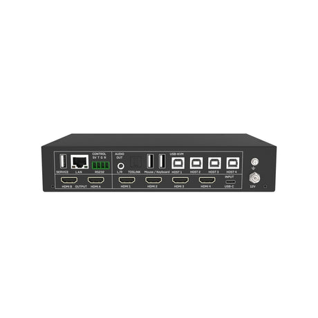 VigilLink 5x2 HDMI 2.0 Presentation Switcher with KVM/Dual HDMI Output