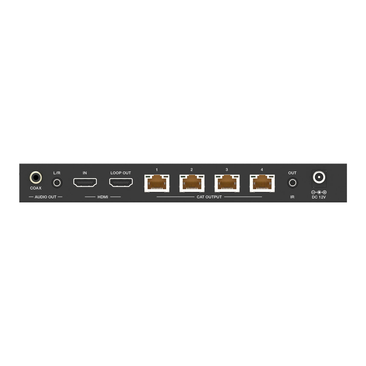 VigilLink 1x4 HDMI 2.0 Distribution Amplifier over CAT 60m 18Gbps