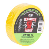WarriorWrap WW-716-YL 716 General 7 mil Electrical Tape, Yellow, .75-Inch W x 60-Feet