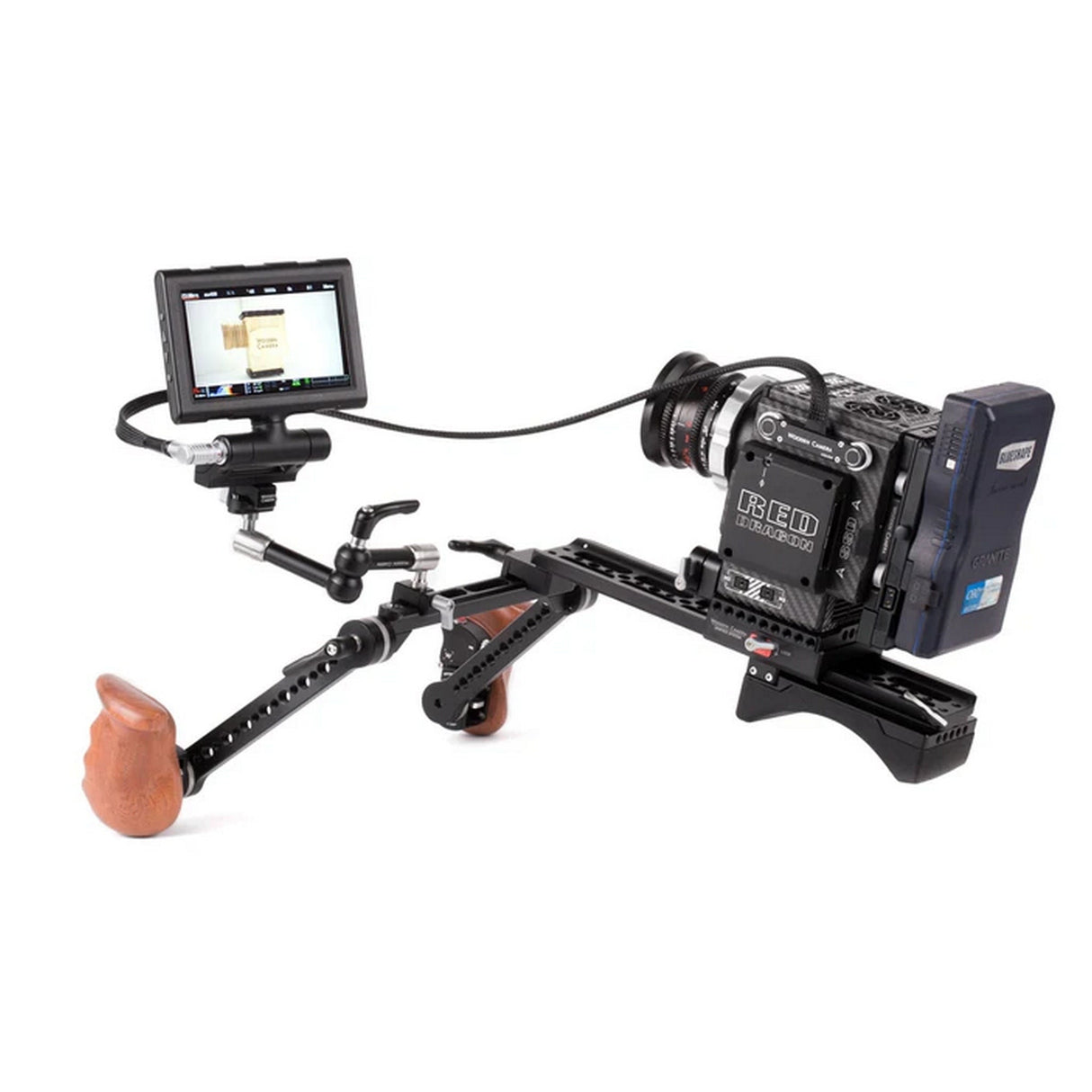 Wooden Camera 24-Inch RED Male Pogo to Male LEMO LCD/EVF Cable