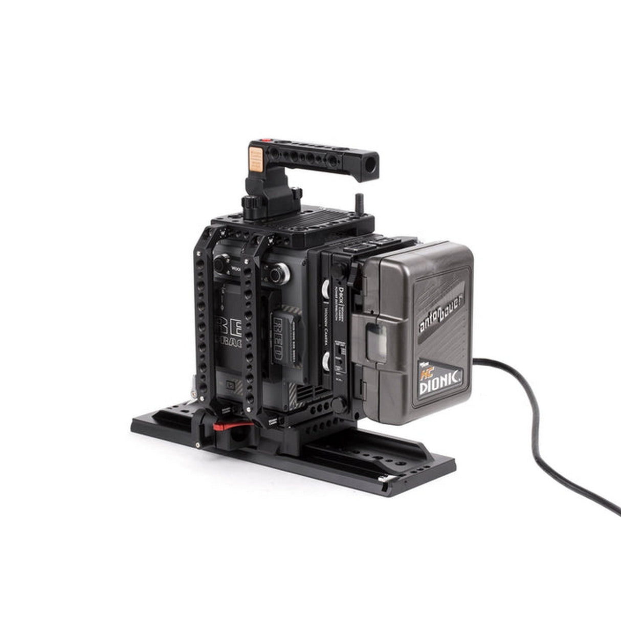 Wooden Camera D-Box for RED DSMC2 Camera, Gold Mount