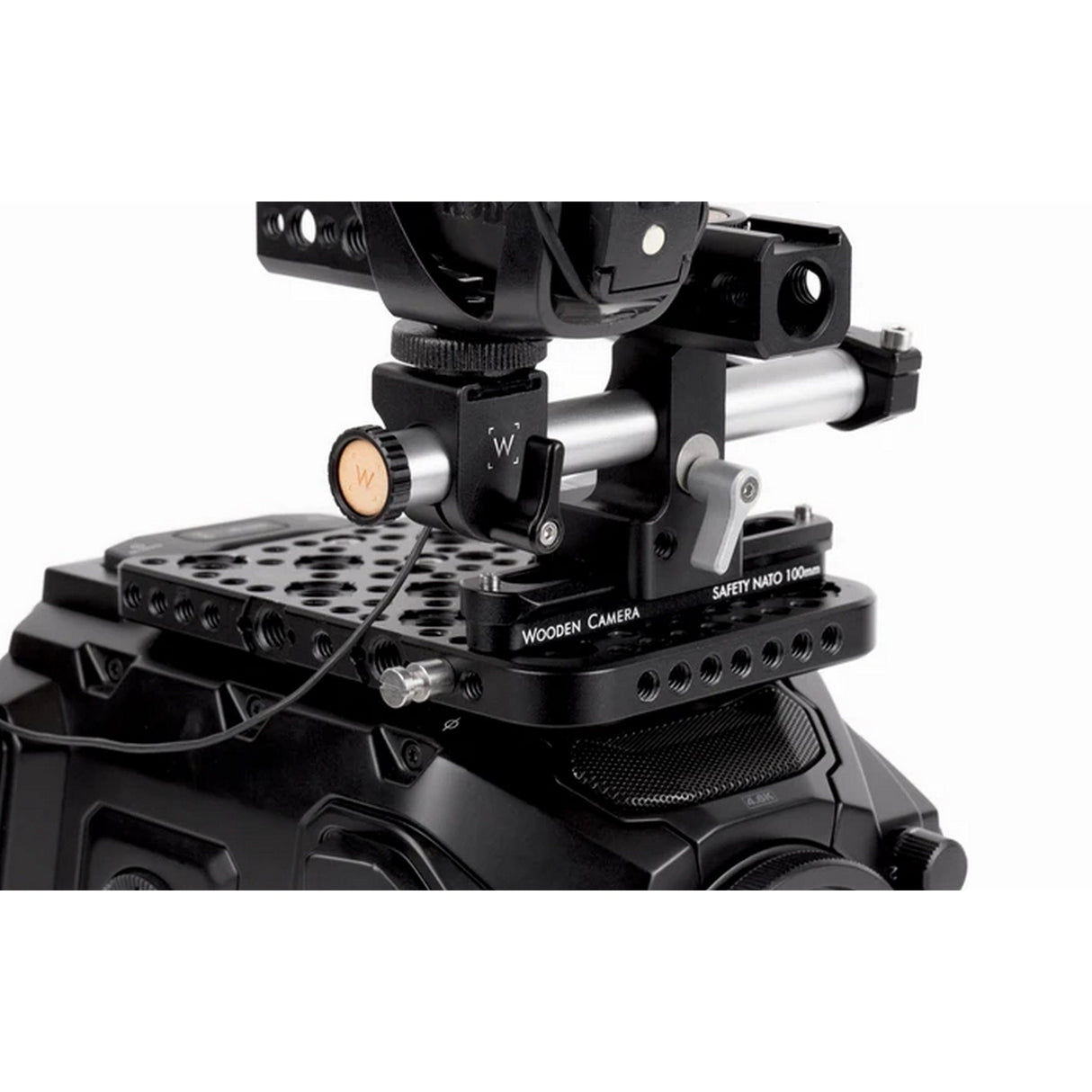 Wooden Camera 15mm Rod Clamp to Cold Shoe Mount