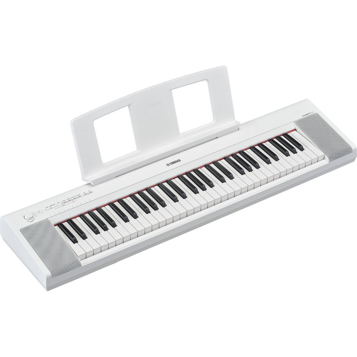 Yamaha NP-15 61-Key Piaggero Ultra-Portable Digital Piano, White
