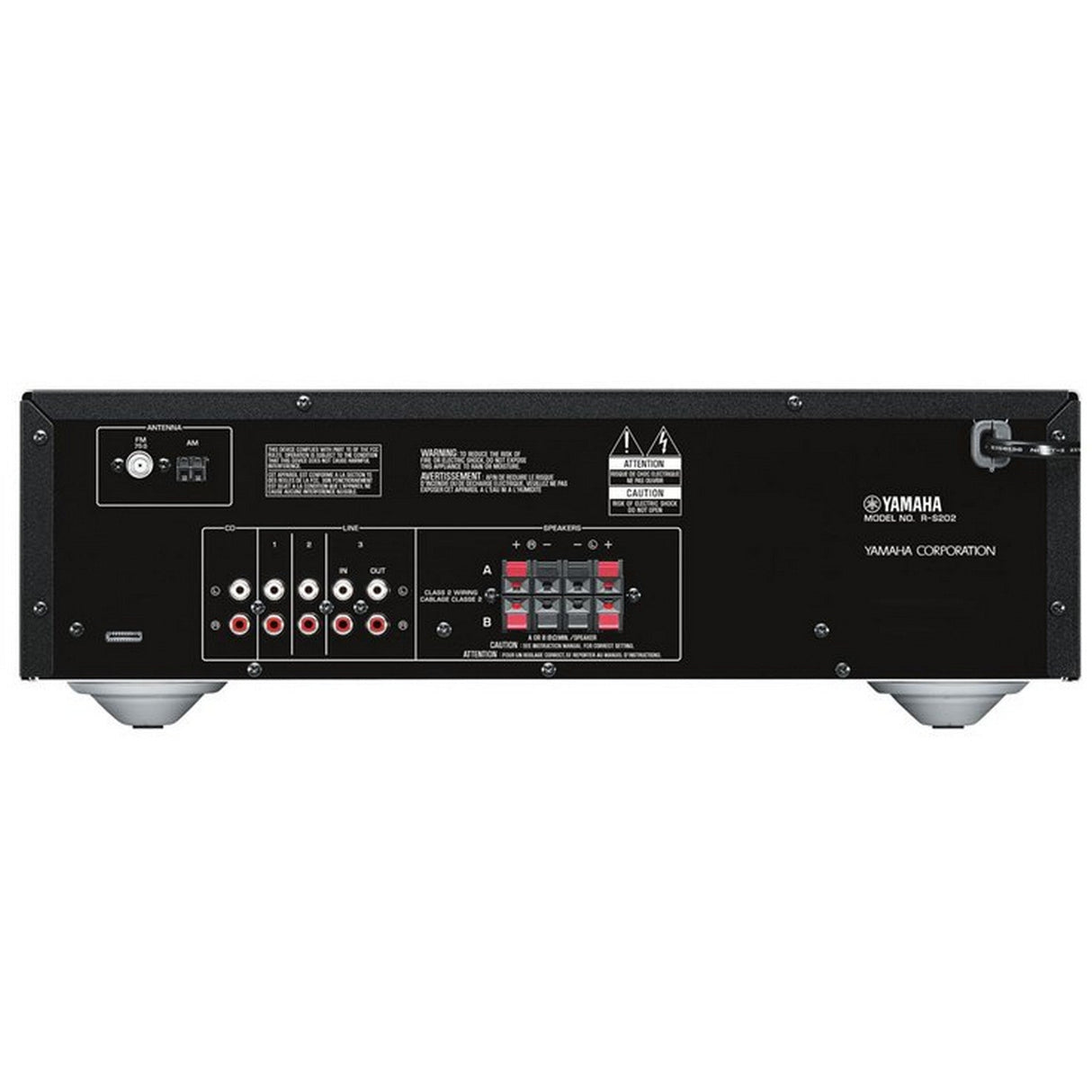 Yamaha R-S202 100W Natural Sound Stereo Receiver with Bluetooth