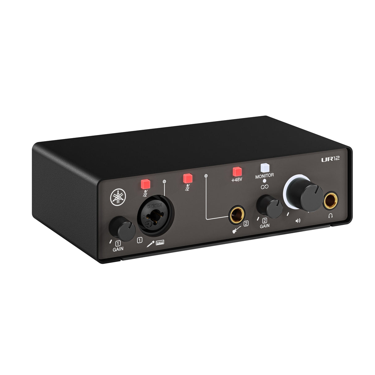 Yamaha UR12MK3 2x2 USB Audio Interface with 1 Mic Preamp and 24-bit 192 kHz Recording