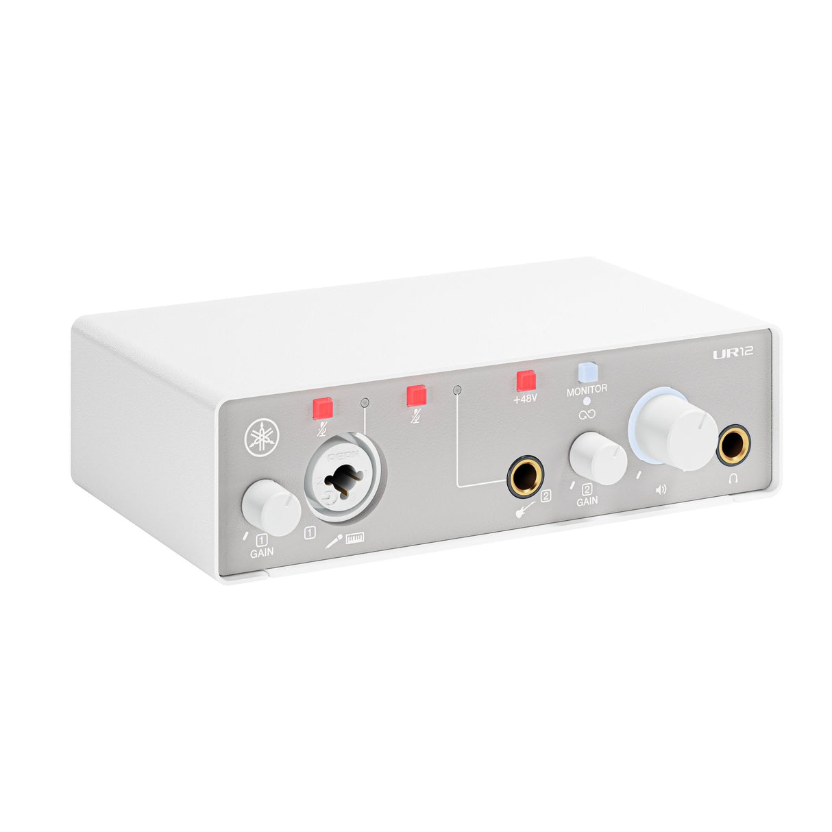 Yamaha UR12MK3 2x2 USB Audio Interface with 1 Mic Preamp and 24-bit 192 kHz Recording