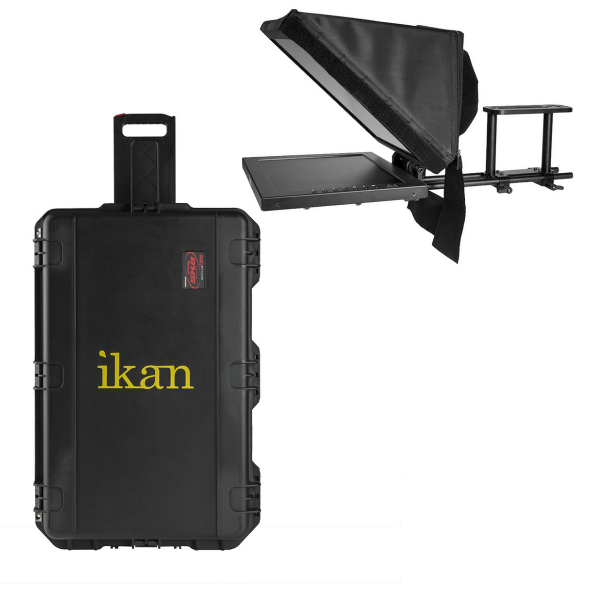 Ikan PT3500-TK PT3500 Teleprompter and Hard Case Travel Kit
