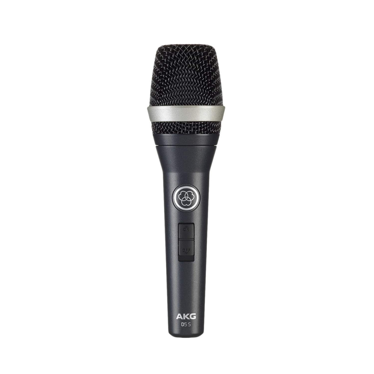 AKG D5S Professional Super Cardioid Dynamic Vocal Microphone On Off Switch