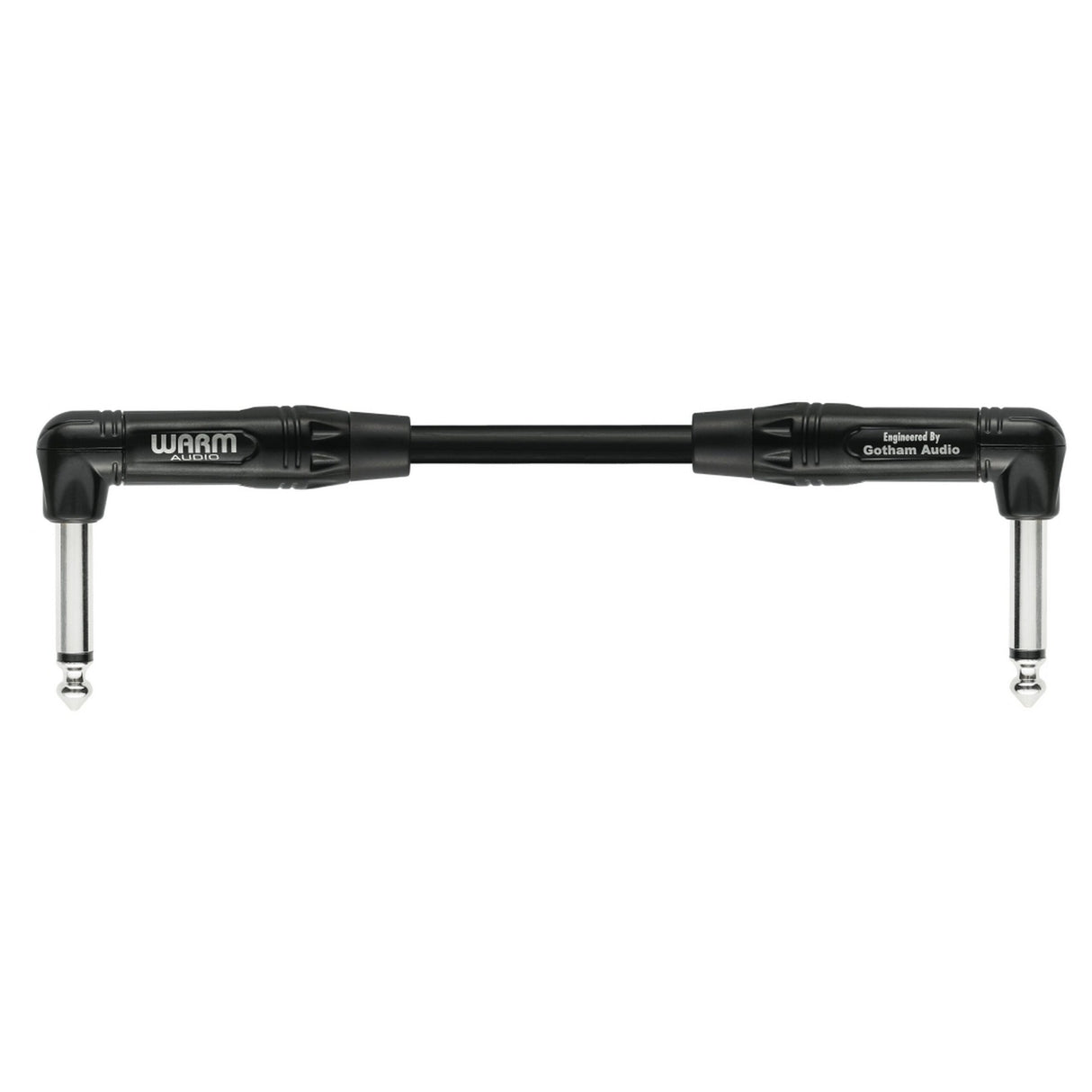 Warm Audio PRO-TS-2RT-6INCH Pro Series Right Angle to Right Angle Instrument Cable 6 Inch