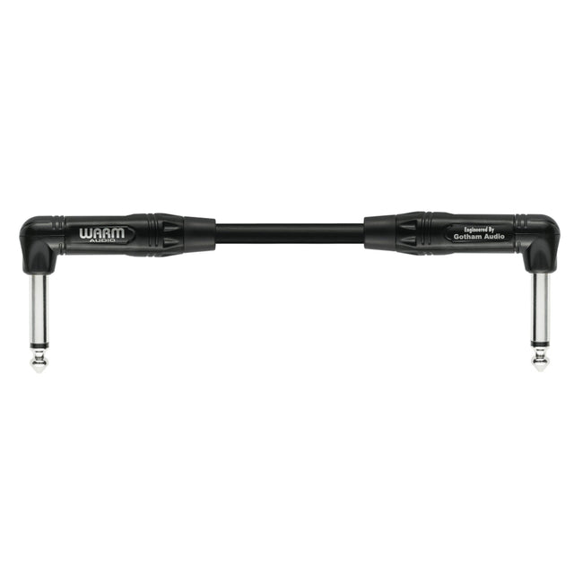 Warm Audio PRO-TS-2RT-6INCH Pro Series Right Angle to Right Angle Instrument Cable 6 Inch