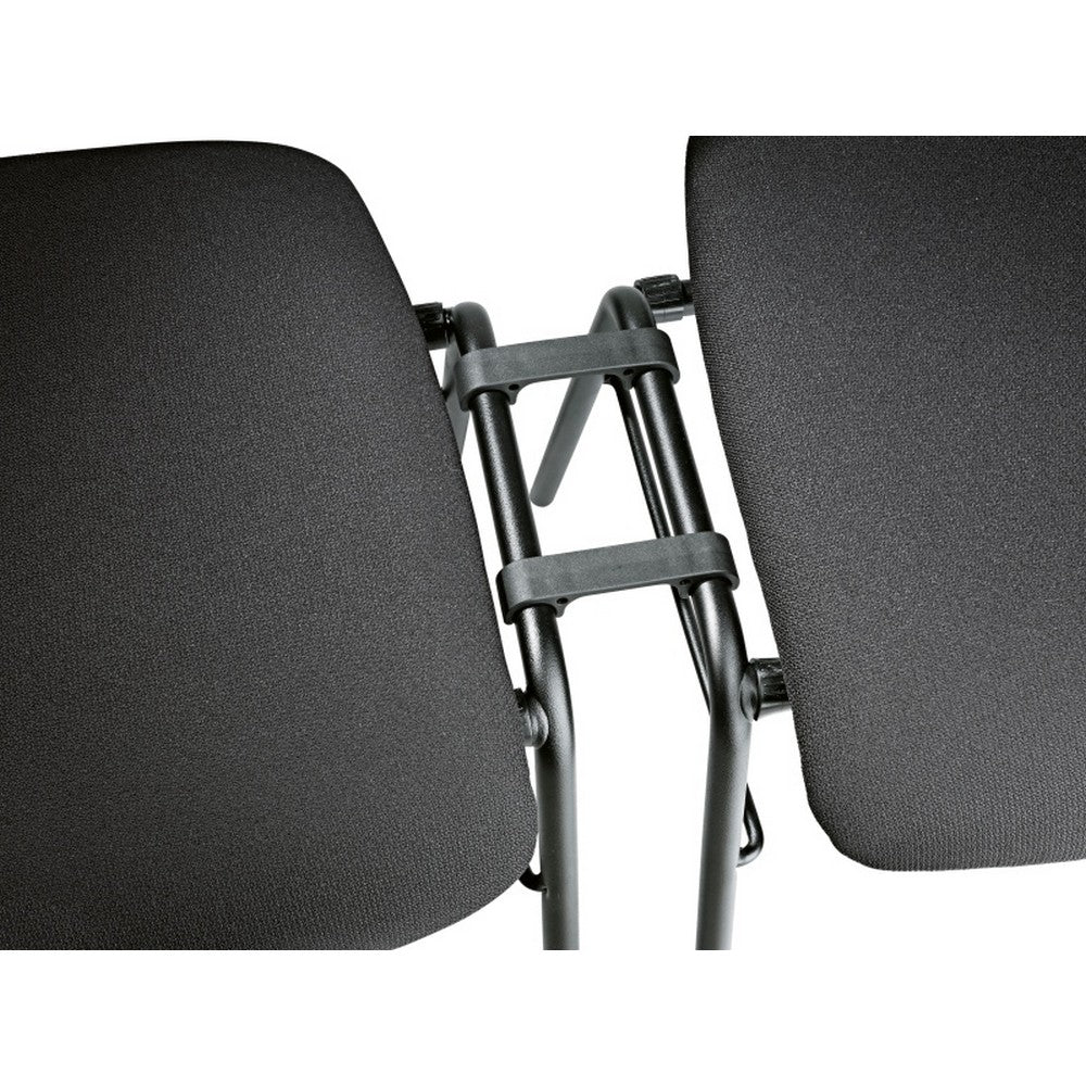 K&M 13495 Chair Connector, 2 Pieces, Black
