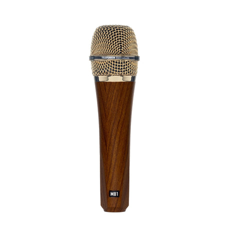 Telefunken M81 Supercardioid Handheld Dynamic Microphone Cherry with Gold Grille